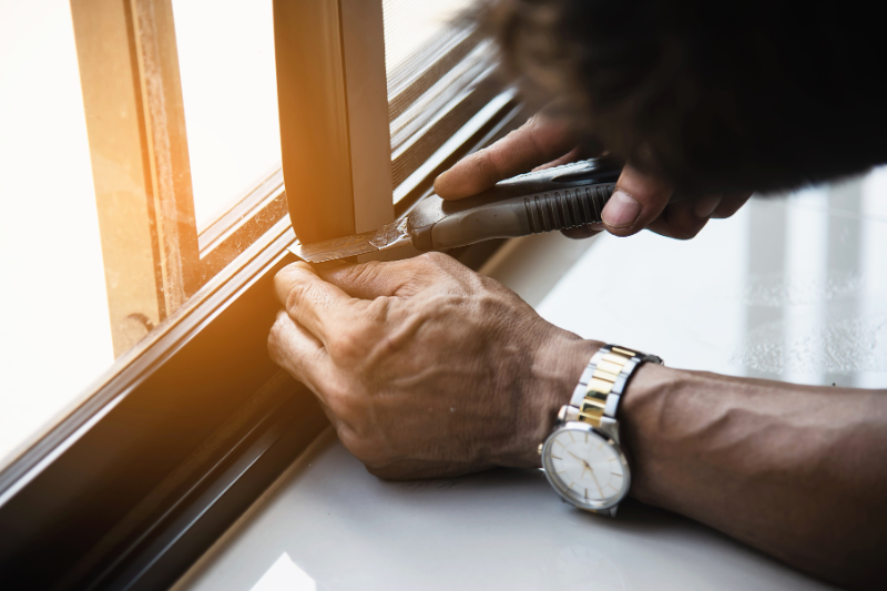 Maßgeschneiderter Fenster- und Türeneinbau von Ullrich Bauprojekte – Perfekte Verbindung von Design und Funktionalität.