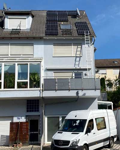 Neue 7,25 kWp PV-Komplettanlage in Esslingen jetzt bei Ullrich  Bauprojekte